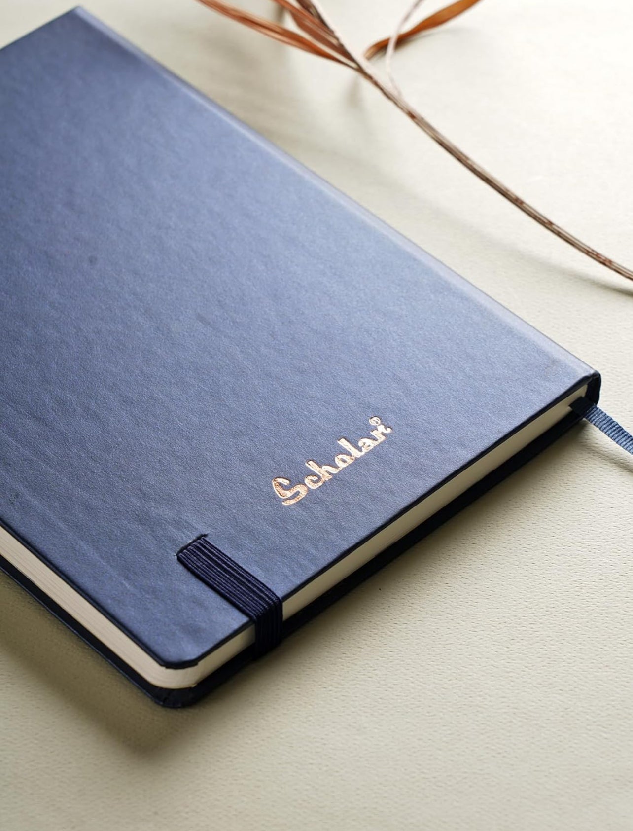 Scholar Premium Goals Journal – Gift Set Edition (192 Pages Notebook, Premium Pen)