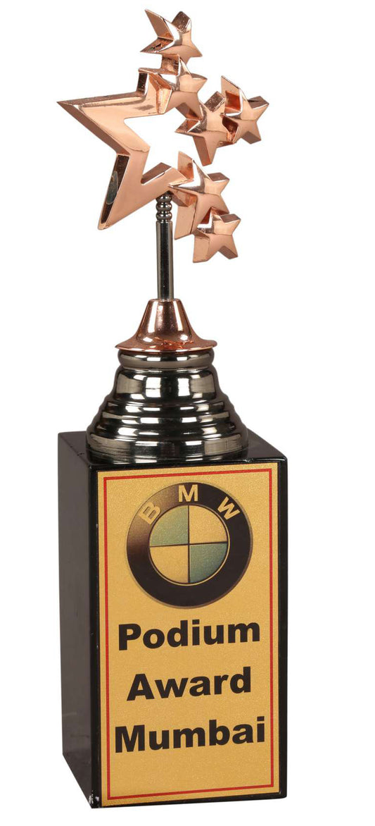 Brass Star Trophy (11")