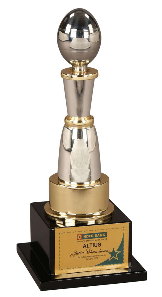 Metal Egg Trophy (11.5 inch) KN-2143